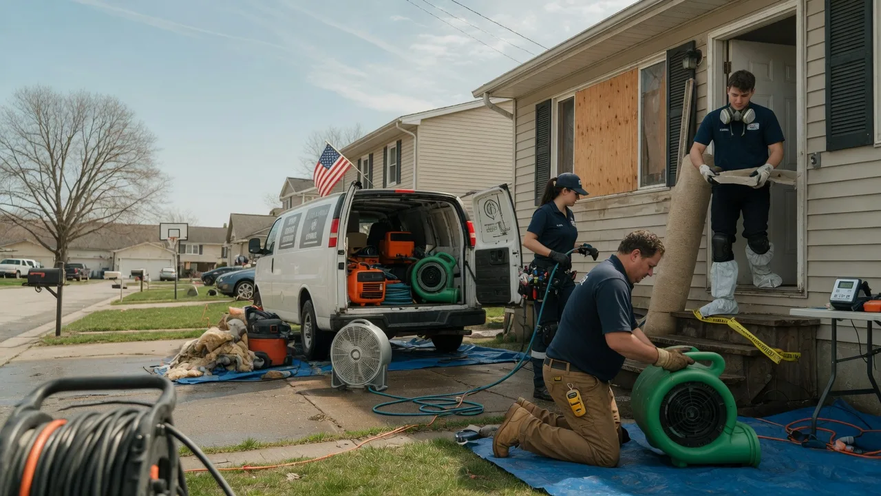 Water Damage Restoration in Northwood, ND near me